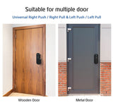 Smart lock Waterproof Wifi Fingerprint Rim Lock Smart Card Digital Code Electronic Door Lock For Home Security Mortise
