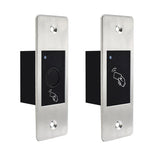 Metal Waterproof Outdoor Use Embedded Biometric Fingerprint Access Controller Standalone RFID Card Door Access Control System