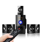 5.1 Channel Bluetooth Speaker Wooden Multimedia Home Theater Super Subwoofer Wooden Home Audio Computer Speakers