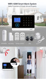 PG103 Alarm System for Home Burglar Security 433MHz WiFi GSM Alarm Wireless Tuya Smart House App Control