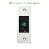Metal Waterproof Outdoor Use Embedded Biometric Fingerprint Access Controller Standalone RFID Card Door Access Control System