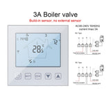 Tuya WiFi Smart Thermostat Temperature Controller for Water/Electric Floor Heating Water/Gas Boiler Works with Alexa Google Home