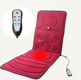 Multifunctional electric massage mattress heated the elderly equipment full-body massage cushion household