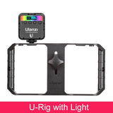 RGB Video Lights Mini LED Camera Light 2000mAh Rechargable LED Panel Lamp Photo Video Lighting  for Youtube Tik tok