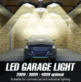 LED Garage Lamp 220V Floodlight E27 Light Bulb 200W 300W 400W Industrial Lighting Folding Warehouse Lampara Gym Ceiling Light
