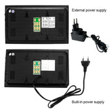 7&quot; Video Door Phone For Apartment Video Intercom For Home Security Protection Outdoor Camera Video Doorphone Home Video Doorbell