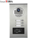 7 Inch WiFi Video Intercom for 2~12 Apartments Door Access Control System Tuya Smart APP Remote Unlock,Call and Monitor