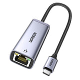 USB C Ethernet Adapter 1000/100Mbps USB Lan RJ45 Thunderbolt 3 for Laptop Macbook Samsung iPad USB Ethernet Network Card