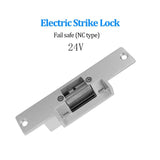 New DC12V Electric Strike Lock NO NC Narrow Fail Secure Fail Safe Electronic Locks for RFID Door Access Control System