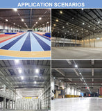 220V Lamp Garage Bulb UFO Lampara Led Spotlight 100W 150W 200W 240W Industrial Lighting Chandelier For Warehouse