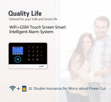 PG103 Alarm System for Home Burglar Security 433MHz WiFi GSM Alarm Wireless Tuya Smart House App Control