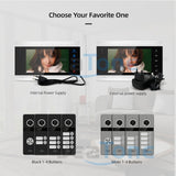JeaTone WiFi Video Intercom Smart Tuya App Video Doorbell for Multi-Apartments with Remote Control Intercom in Private House