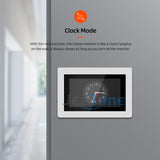 Jeatone 7&#39;&#39; Touch Screen WiFi IP Video Door Phone Intercom System for 4 Floors Apartment with POE Switch and Tuya Remote Unlock