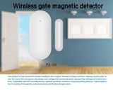 YAOSHENG PB68 Magnetic Sensors Wireless Door Detector Window Sensor WiFi App for 433MHz Home Security Detector Alarm System Kits