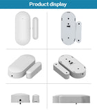 YAOSHENG PB68 Magnetic Sensors Wireless Door Detector Window Sensor WiFi App for 433MHz Home Security Detector Alarm System Kits