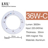 LED Lamp Chip SMD2835 Beads Smart IC 220V Input 6000K 4000K 7W 10W 18W 25W 36W 40W DIY Ceiling Source Light Board