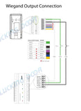 2.4 Inch LCD Biometric WIFI Fingerprint Access Control Time Attendance System TCP/IP RJ45 Fingerprint Reader