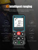 Mileseey Laser Distance Meter Electronic Roulette Digital Tape Rangefinder Level Bubble Trena Metro Range Finder Measuring Tools