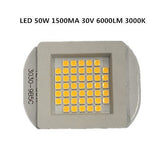 20PCS LED full Watts 20W 600MA 30W 900MA 50W 1500MA 3030 2835 LED Chip White Warm White High Power Beads Light For Street Light