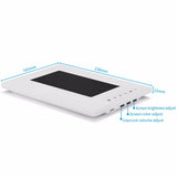 SmartYIBA 12 Units Video Intercom Apartment Door Phone System HD Camera 7&quot; Monitor video Doorbell with 2 pcs RFID Card Unlock
