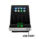 2.4 Inch LCD Biometric WIFI Fingerprint Access Control Time Attendance System TCP/IP RJ45 Fingerprint Reader