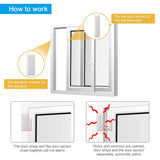 Wireless Intelligent Window Door Magnet Sensor Detector Open access - Smart Life Home Alarm System