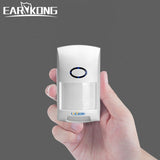 433MHz Wireless Pet Immune Infrared Detector Alarm Below 25kg Animal Ultra Low Power Consumption Battery Works Over 2 Years