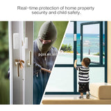 Wireless Intelligent Window Door Magnet Sensor Detector Open access - Smart Life Home Alarm System