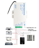 DC 12V Door Access Control system Switch Power Supply 3A 5A AC 110~240V for RFID Fingerprint Access Control Machine Device