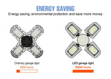 LED Garage Lamp 220V Floodlight E27 Light Bulb 200W 300W 400W Industrial Lighting Folding Warehouse Lampara Gym Ceiling Light
