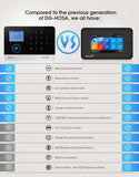 Smart Security Alarms For Home WIFI Wireless Home Alarm APP Remote Control Compatible With Alexa House Alarm Systems