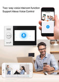 Wireless WIFI GSM Home Burglar Security Alarm System SMS Tuya Smart Life APP Control With 4.3Inch Touch Screen Alarm Kits