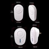 Sectyme Intellige Wireless Doorbell Outdoor Waterproof Smart Home Door Bell EU Plug 48 Chords LED Flash Home Security Alarm