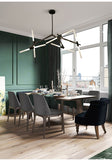 tree branch lamp  Post modern designer Nordic led chandelier tree fork restaurant chandelier villa living room Chandelier