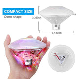 Floating Underwater Light RGB Submersible LED Disco party Light Glow Show Swimming Pool Hot Tub Spa Lamp Baby Bath Light