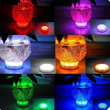 USB Rechargeable Submersible Swimming Pool Light RGB Led Night Light with Suction Cup RF Control Outdoor Garden Underwater Lamp