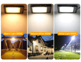 LED Flood Light AC220V 50W 100W 150W 200W Black Shell IP66 Waterproof LED Spotlight Garden Street Gate Wall Floodlights