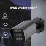 5MP 4CH POE NVR Kit IP Camera With Micro Alarm Motion Detection P2P Camera System Full color night vision Smart Face Search