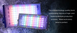 Flood Light Lamp AC220V Outdoor Lighting Floodlight Waterproof Reflector Led Rgb Spotlight with Remote