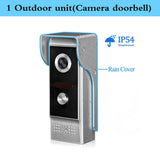 YiToo 4.3 inch Video Door Phone Home Security Intercom System Video Doorbell Outdoor Waterproof 700TVL Camera IR Night Vision