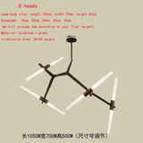 tree branch lamp  Post modern designer Nordic led chandelier tree fork restaurant chandelier villa living room Chandelier