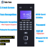 3000 Face 3000 Figners 2.8Inch LCD TCP/IP USB Biometric Fingerprint Face Access Control Device System Support 125khz RFID Card