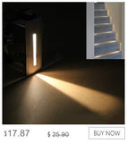 3W Recessed Led Stair Light AC85-265V Indoor IP20 Outdoor IP65 Corner Wall lights Stairs Step stairway Hallway staircase lamp