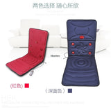 Multifunctional electric massage mattress heated the elderly equipment full-body massage cushion household