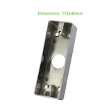 Metal Waterproof Outdoor Use Embedded Biometric Fingerprint Access Controller Standalone RFID Card Door Access Control System