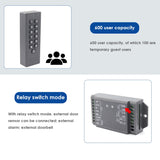 Waterproof Wireless Door Lock Remote Control Access Control 125Khz 13.56Mhz RFID Access Control Wireless Keypad Control Reader