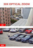 5MP 4G SIM Card Security IP Camera HD CCTV 30X Zoom Surveillance Cam With 80W Solar Panel 40A Rechargeable Battery CamHipro APP