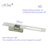 Long panel Electric Strike lock electronic door lock Fail secure or Fail safe 800KG holding force lock tongue