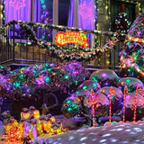 330LED Outdoor Led Solar String Lights Fairy Light Solar Powered Garland Lights 8 Mode 33m Garden Wedding Decoration Waterproof