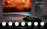 V50 Portable 5G WIFI Projector Mini Smart Real 1080P Full HD Movie Proyector 200'' Large Screen LED Bluetooth Projectors